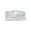 Thumbnail Image 3 of 0.29 CT. T.W. Diamond Open Filigree Bridal Set in 10K White Gold