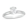 Thumbnail Image 1 of 0.95 CT. T.W. Oval Diamond Engagement Ring in 14K White Gold