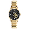 Thumbnail Image 0 of Ladies' Citizen Eco-Drive® Villains Evil Queen Diamond Accent Gold-Tone Watch with Black Dial (Model: EM0739-52W)