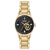 Ladies' Citizen Eco-Drive® Villains Evil Queen Diamond Accent Gold-Tone Watch with Black Dial (Model: EM0739-52W)