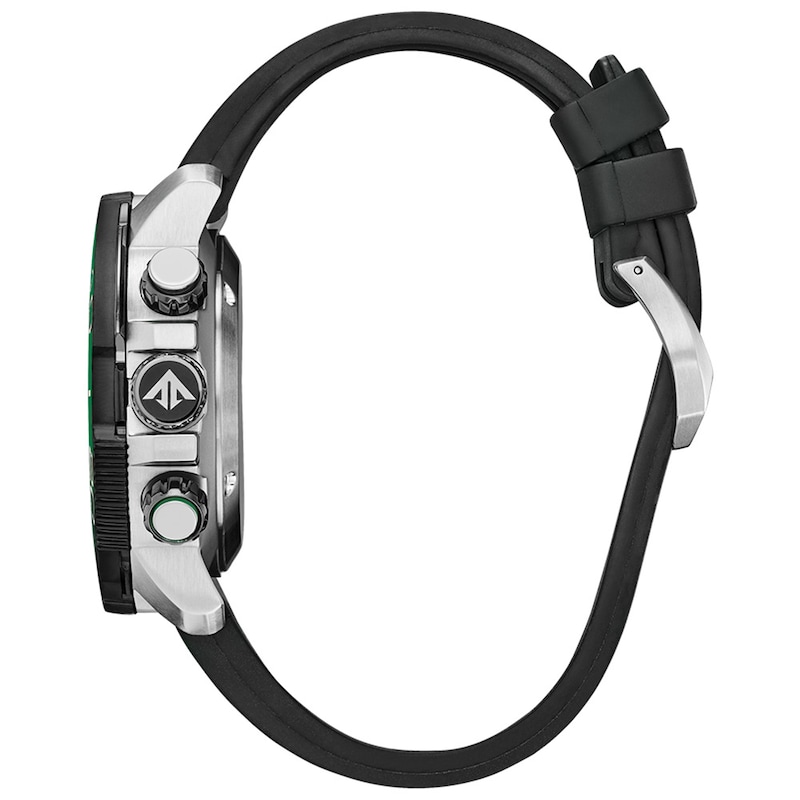 Main Image 2 of Men's Citizen Eco-Drive® Promaster Aqualand Chronograph Strap Watch with Black Dial (Model: BJ2168-01E)