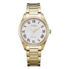 Thumbnail Image 0 of Ladies' Citizen Eco-Drive® Fiore Diamond Accent Gold-Tone Watch with White Dial (Model: EM0882-59A)
