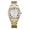 Thumbnail Image 1 of Ladies' Citizen Eco-Drive® Fiore Diamond Accent Gold-Tone Watch with White Dial (Model: EM0882-59A)