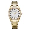 Thumbnail Image 0 of Ladies' Citizen Eco-Drive® Fiore Diamond Accent Gold-Tone Watch with White Dial (Model: EM0882-59A)