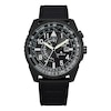 Men's Citizen Eco-Drive® Promaster Nighthawk Strap Watch with Black Dial (Model: BJ7135-02E)