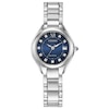 Thumbnail Image 1 of Ladies' Citizen Eco-Drive® Silhouette Crystal Accent Watch with Dark Blue Dial (Model: EW2540-83L)
