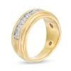 Thumbnail Image 2 of Men's 1.23 CT. T.W. Diamond Anniversary Band in 10K Gold