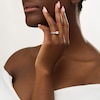 Thumbnail Image 2 of 1.45 CT. T.W. Diamond Curvy Split Shank Engagement Ring in 10K Rose Gold