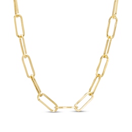 Ladies' 0.7mm Adjustable Box Chain Necklace in 10K Gold - 22