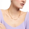 Thumbnail Image 2 of 5.5mm Oval Link Chain Necklace in Hollow 10K Gold - 18"