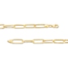 Thumbnail Image 2 of 5.5mm Hollow Oval Link Chain Necklace in 10K Gold - 18"