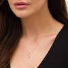 Thumbnail Image 2 of 0.33 CT. T.W. Journey Diamond Pendant in 10K White Gold