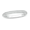 Thumbnail Image 0 of 0.04 CT. T.W. Diamond Vintage-Style Anniversary Band in 10K White Gold