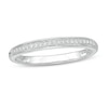 Thumbnail Image 1 of 0.04 CT. T.W. Diamond Vintage-Style Anniversary Band in 10K White Gold