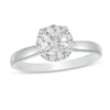 Thumbnail Image 0 of 1.00 CT. T.W. Diamond Gallery Frame Engagement Ring in 14K White Gold (J/I3)