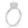 Thumbnail Image 3 of 1.00 CT. T.W. Diamond Gallery Frame Engagement Ring in 14K White Gold (J/I3)