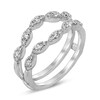 Thumbnail Image 3 of 0.45 CT. T.W. Diamond Marquise Solitaire Enhancer in 14K White Gold