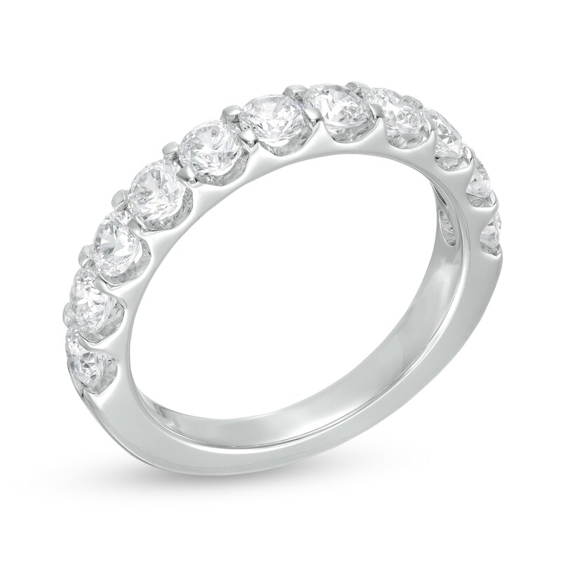 1.20 CT. T.W. Diamond Eleven Stone Band in 10K White Gold