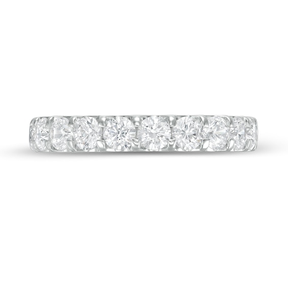 1.20 CT. T.W. Diamond Eleven Stone Band in 10K White Gold