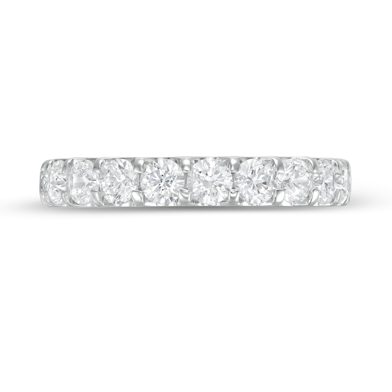 1.20 CT. T.W. Diamond Eleven Stone Band in 10K White Gold