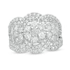 Thumbnail Image 0 of 1.95 CT. T.W. Composite Diamond Trio Ring in 10K White Gold