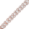 Thumbnail Image 0 of 1.95 CT. T.W. Diamond Art Deco Vintage-Style Bracelet in 10K Rose Gold - 7.25"