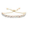 Thumbnail Image 1 of 0.95 CT. T.W. Diamond Cascading Bolo Bracelet in 10K Gold - 9.5"