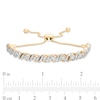 Thumbnail Image 3 of 0.95 CT. T.W. Diamond Cascading Bolo Bracelet in 10K Gold - 9.5"