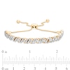 Thumbnail Image 2 of 0.95 CT. T.W. Diamond Cascading Bolo Bracelet in 10K Gold - 9.5"