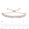 Thumbnail Image 3 of 0.95 CT. T.W. Diamond Cascading Bolo Bracelet in 10K Rose Gold - 9.5"