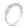 Thumbnail Image 2 of 0.18 CT. T.W. Diamond Cascading Vintage-Style Anniversary Band in 10K White Gold