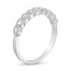 Thumbnail Image 3 of 0.18 CT. T.W. Diamond Cascading Vintage-Style Anniversary Band in 10K White Gold