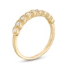 Thumbnail Image 3 of 0.18 CT. T.W. Diamond Cascading Vintage-Style Anniversary Band in 10K Gold