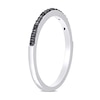 Thumbnail Image 3 of Black Diamond Accent Band in Sterling Silver and Black Rhodium