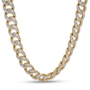 Men's 6.00 CT. T.W. Diamond Cuban Link Chain Necklace in 10K Gold - 22"