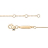 Thumbnail Image 3 of Vera Wang Love Collection Wedding Party Gifts Interlocking Circles Bracelet in 14K Gold Vermeil - 7.5"