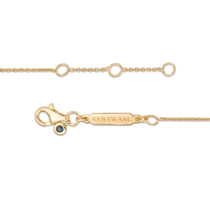 Main Image 3 of Vera Wang Love Collection Wedding Party Gifts Interlocking Circles Bracelet in 14K Gold Vermeil - 7.5"