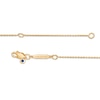 Thumbnail Image 3 of Vera Wang Love Collection Sideways Prasiolite Wedding Party Gifts Necklace in 14K Gold Vermeil