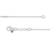 Thumbnail Image 2 of Vera Wang Love Collection Wedding Party Gifts Interlocking Circles Necklace in Sterling Silver
