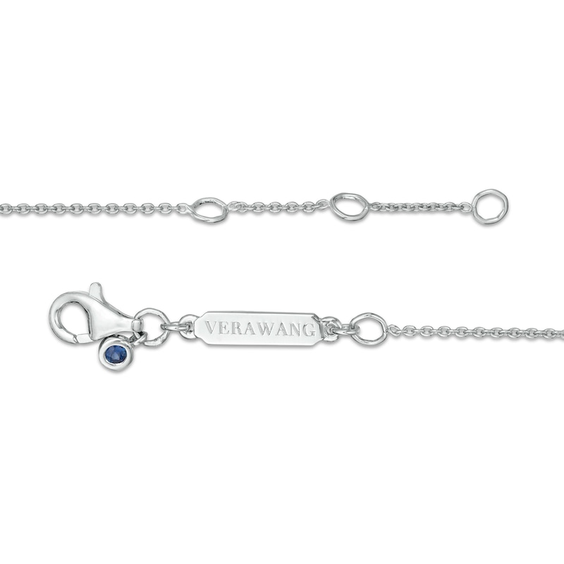 Main Image 3 of Vera Wang Love Collection Wedding Party Gifts Interlocking Circles Bracelet in Sterling Silver - 7.5"