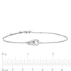 Thumbnail Image 4 of Vera Wang Love Collection Wedding Party Gifts Interlocking Circles Bracelet in Sterling Silver - 7.5"