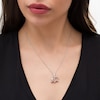 Thumbnail Image 1 of Unstoppable Love™ Diamond Accent Elephant Pendant in Sterling Silver