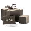 Thumbnail Image 4 of Vera Wang Love Collection Wedding Party Gifts Pearl Triple Drop Earrings in Sterling Silver