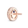 Thumbnail Image 2 of Vera Wang Love Collection Oval Morganite Wedding Party Gifts Stud Earrings in 14K Rose Gold Vermeil