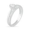 Thumbnail Image 1 of 0.23 CT. T.W. Marquise Diamond Frame Bridal Set in 10K White Gold