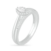 Thumbnail Image 2 of 0.23 CT. T.W. Marquise Diamond Frame Bridal Set in 10K White Gold