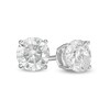 Thumbnail Image 1 of 0.80 CT. T.W. Diamond Solitaire Stud Earrings in 10K White Gold (I/I3)