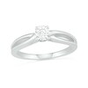 Thumbnail Image 1 of 0.40 CT. T.W. Diamond Solitaire Split Shank Engagement Ring in 10K White Gold (J/I3)