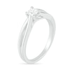 Thumbnail Image 1 of 0.39 CT. T.W. Princess-Cut Diamond Solitaire Split Shank Engagement Ring in 10K White Gold (J/I3)