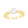 Thumbnail Image 1 of 0.62 CT. T.W. Diamond Solitaire Vintage-Style Engagement Ring in 14K Gold (I/I2)